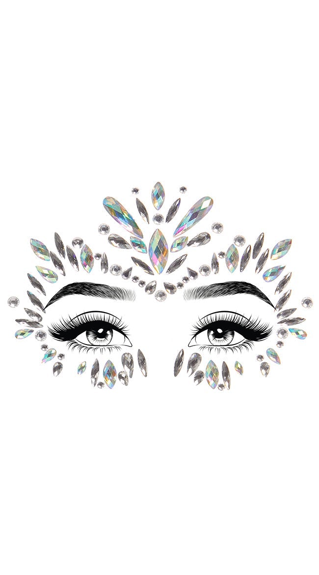 Iris Adhesive Face Jewels