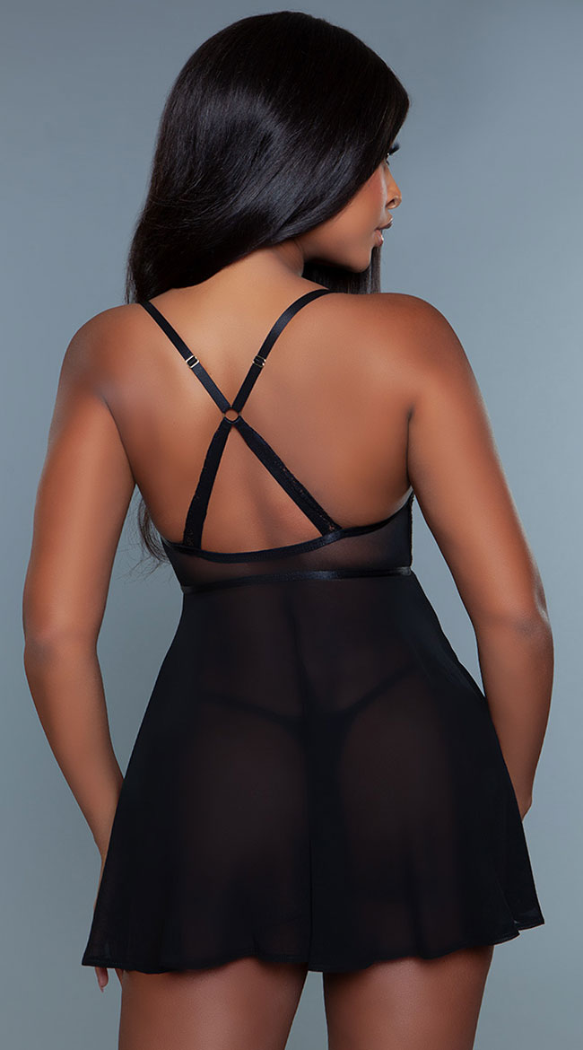 Madeline Flyaway Babydoll Set