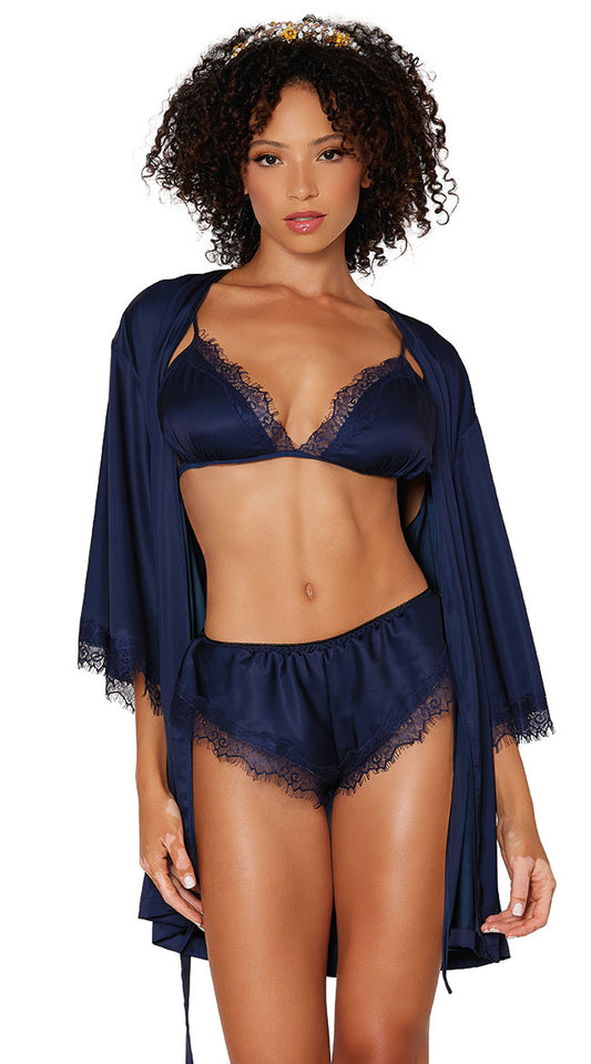 Luxurious Slumber Pajama and Robe Set