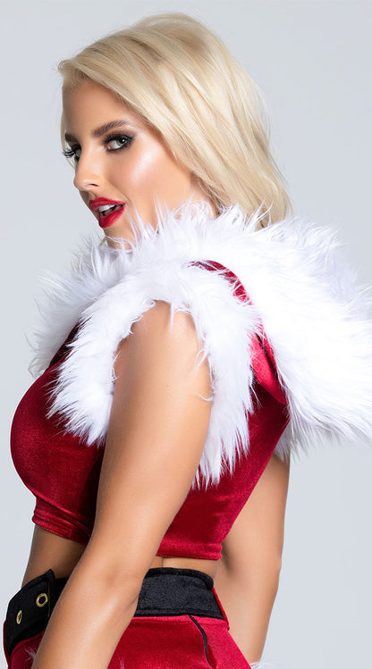 Top de veludo com capuz para bebê de pele