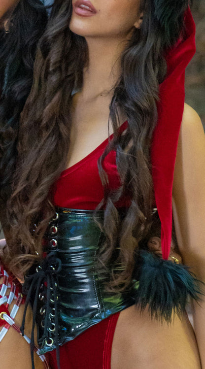 Hollaback Girl Holographic Waist Cincher