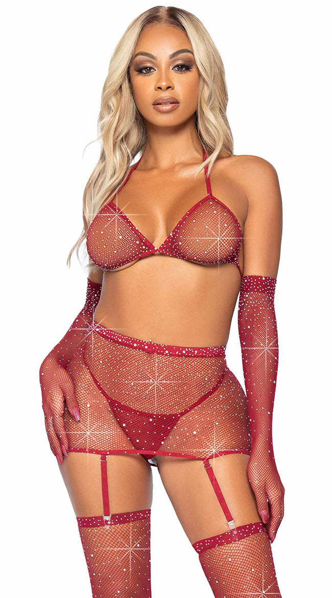 Sparkle And Fine Bra Set