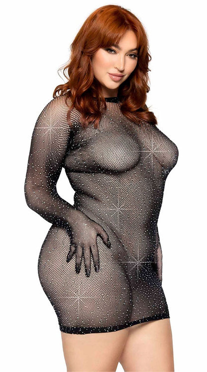 Plus Size Glove At First Site Chemise