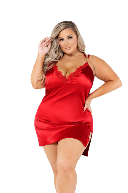 Camisa de cetim Smooth Move