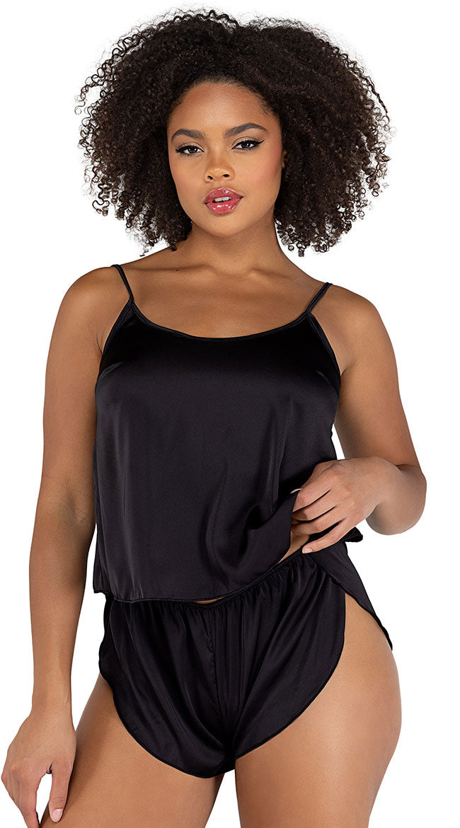 Tulip Dreams Satin Short Set