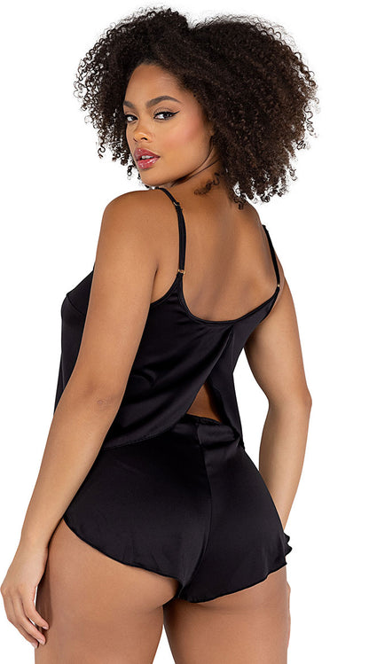 Tulip Dreams Satin Short Set