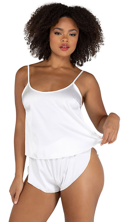 Tulip Dreams Satin Short Set